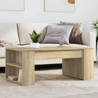 Salontafel van bewerkt hout met duurzame en stijlvolle afwerking - Sonoma eiken / 1 - Salontafels