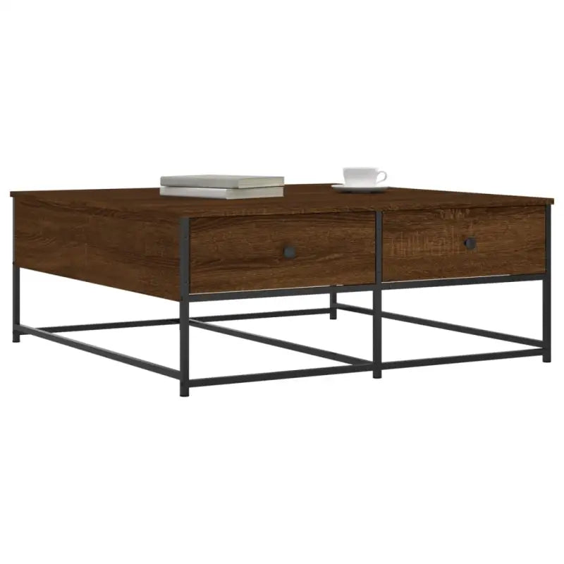 Salontafel van bewerkt hout met elegante en duurzame uitstraling - Salontafels