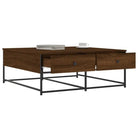 Salontafel van bewerkt hout met elegante en duurzame uitstraling - Salontafels