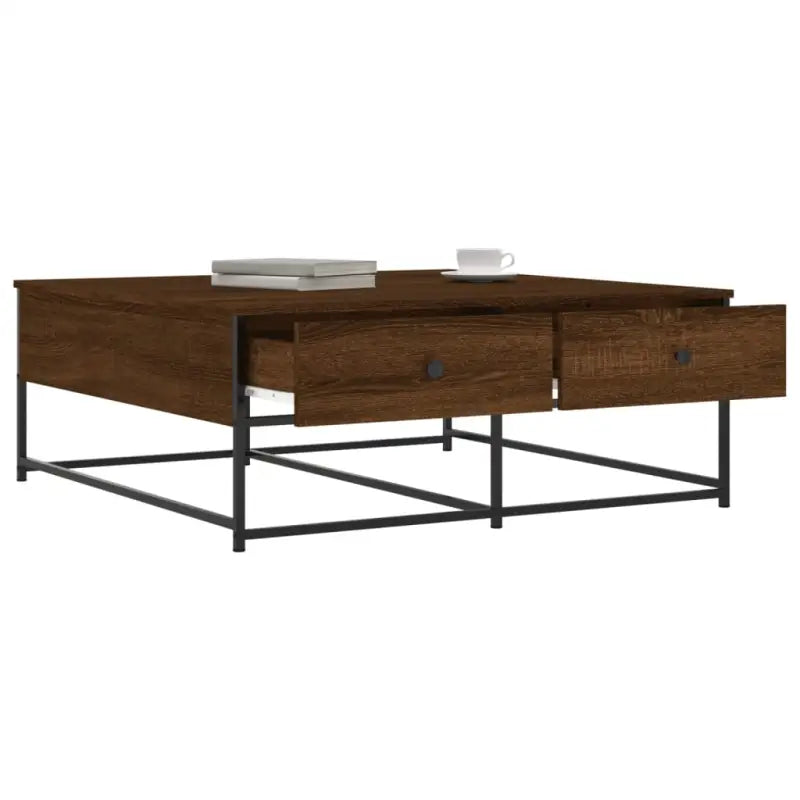 Salontafel van bewerkt hout met elegante en duurzame uitstraling - Salontafels