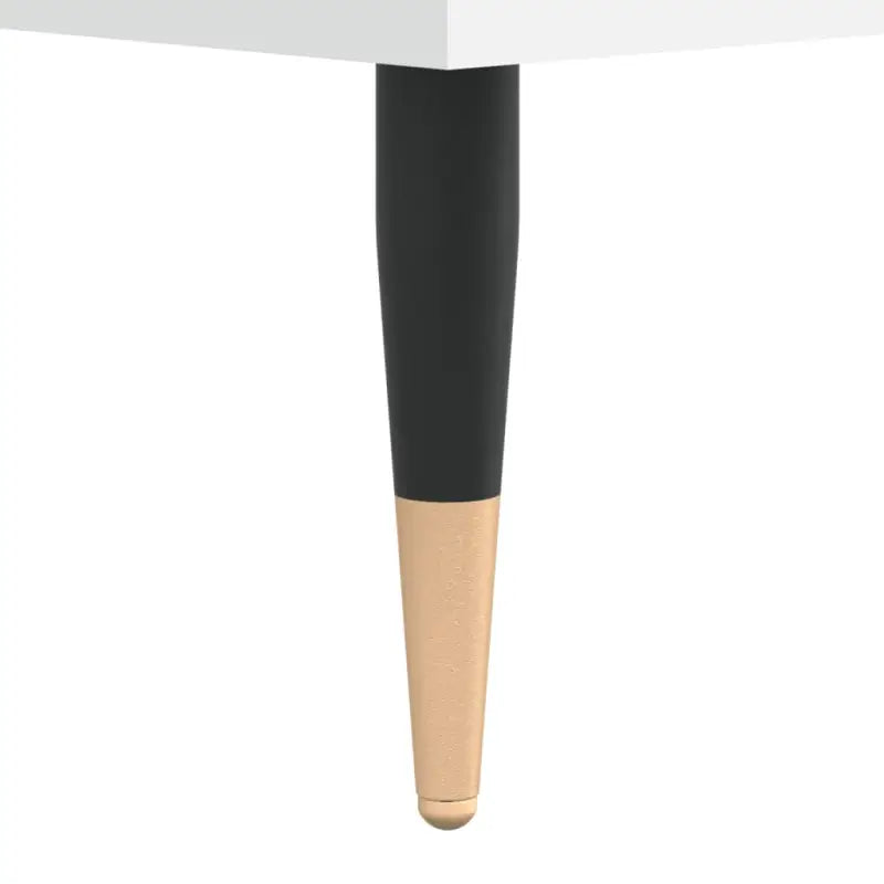 Salontafel van bewerkt hout met metalen poten voor een stijlvolle woonkamer - Salontafels