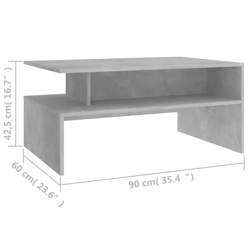 Salontafel van bewerkt hout met moderne charme voor je woonkamer - Salontafels