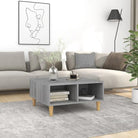 Salontafel van bewerkt hout met Scandinavische charme en opbergruimte - Grijs sonoma / 1 - Salontafels