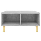 Salontafel van bewerkt hout met Scandinavische charme en opbergruimte - Salontafels