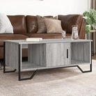 Salontafel van bewerkt hout voor een elegante en eenvoudig schoon woonkamer - Grijs sonoma / 1 - Salontafels