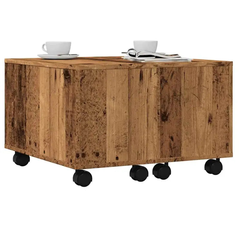 Salontafel van bewerkt hout voor een elegante uitstraling - Oud hout / 1 - Salontafels