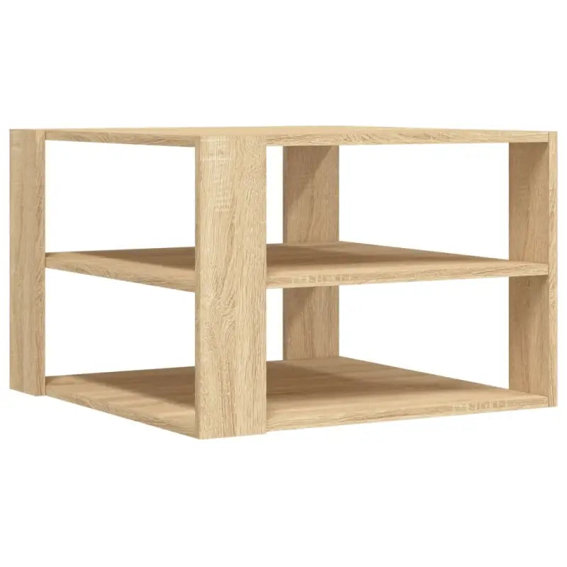 Salontafel van bewerkt hout voor een elegante woonkamer uitstraling - Salontafels