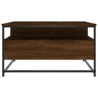 Salontafel van bewerkt hout voor een elegante woonkamer uitstraling - Salontafels