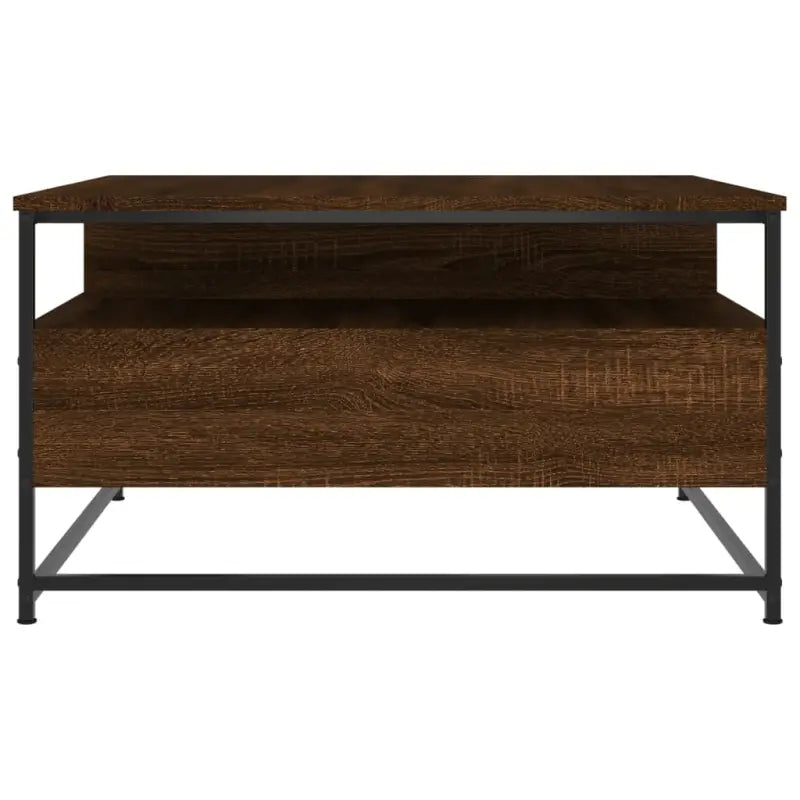 Salontafel van bewerkt hout voor een elegante woonkamer uitstraling - Salontafels