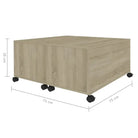 Salontafel van bewerkt hout voor een tijdloze woonstijl - Salontafels