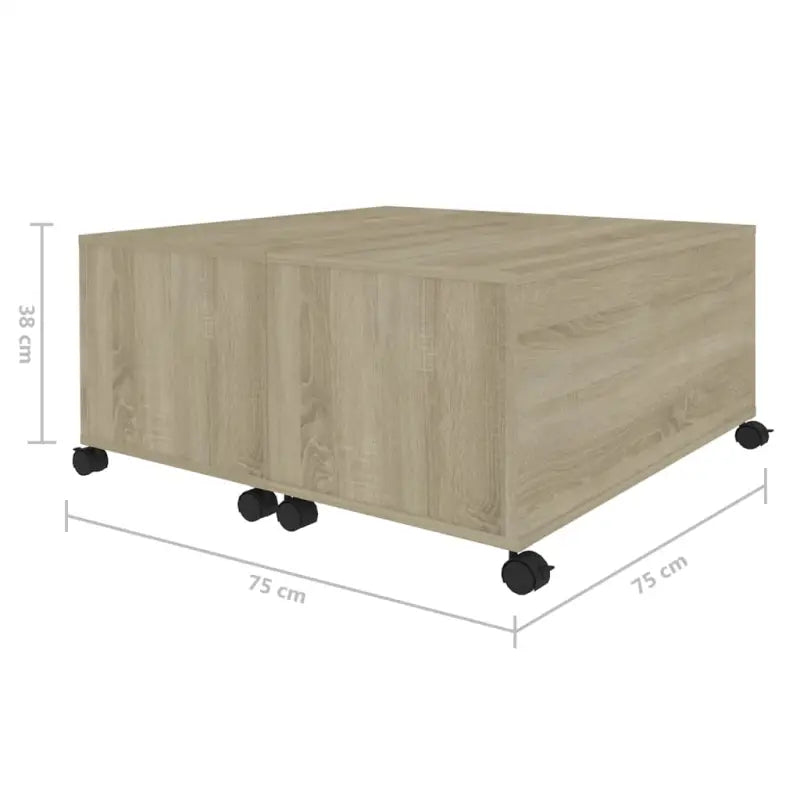 Salontafel van bewerkt hout voor een tijdloze woonstijl - Salontafels