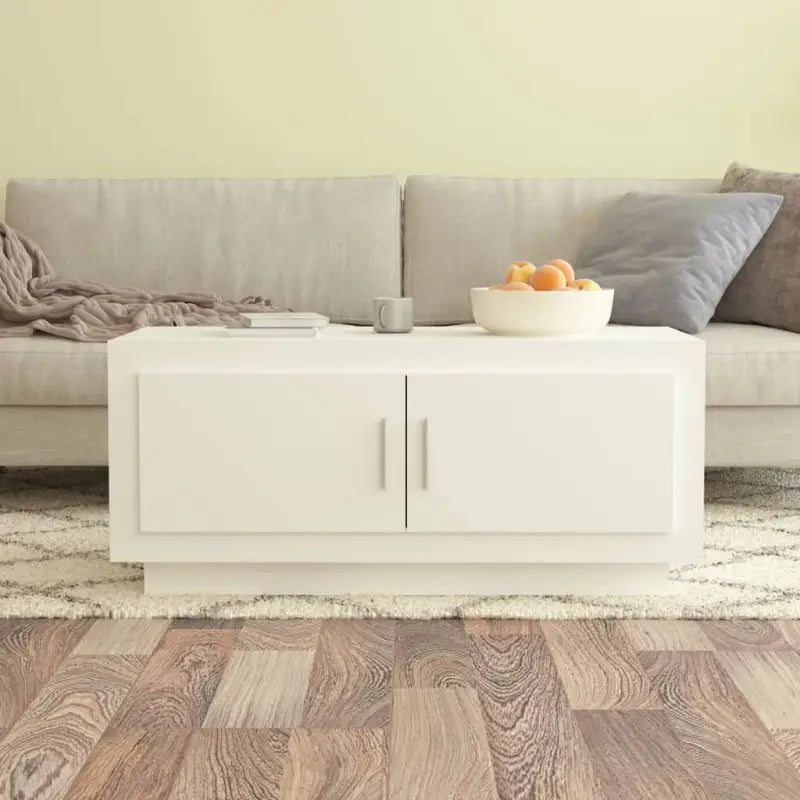 Salontafel van bewerkt hout voor eenvoudig schoon en duurzame gebruik - Wit / 1 - Salontafels