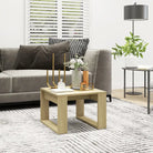 Salontafel van bewerkt hout voor stijl en functionaliteit in je woonkamer - Sonoma eiken / 50 x 50 cm / 1 - Salontafels