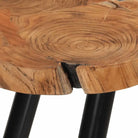 Salontafel van massief acaciahout met elegant design - Salontafels
