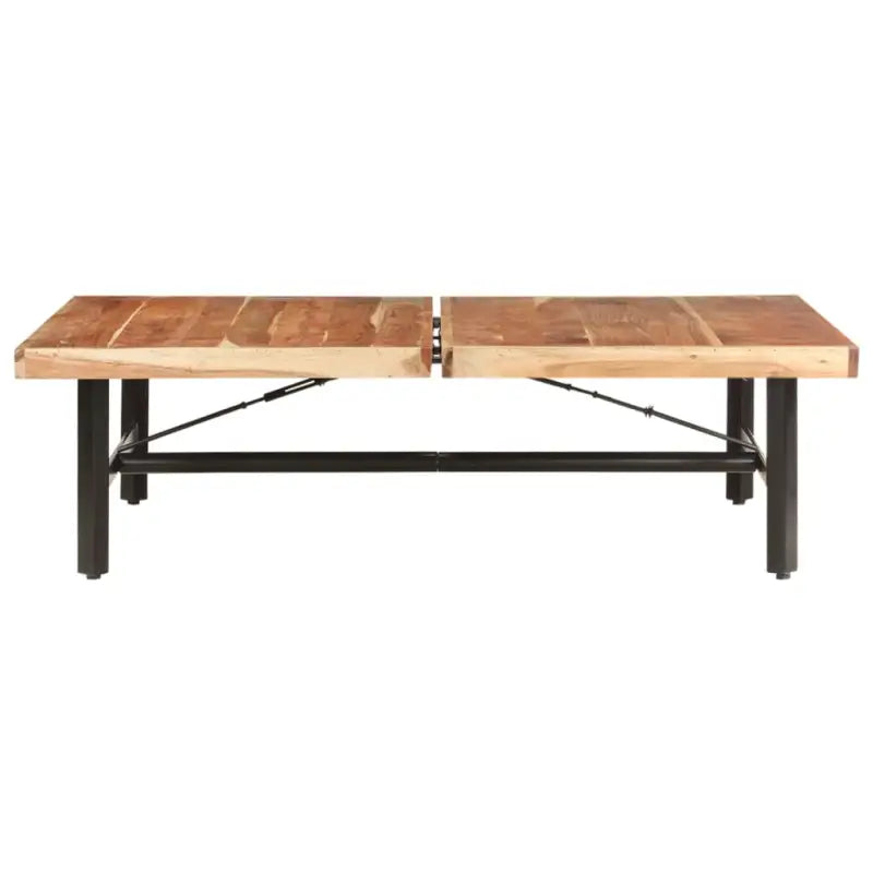 Salontafel van massief acaciahout met klassiek ontwerp - Salontafels
