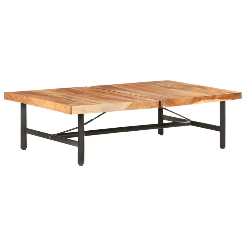 Salontafel van massief acaciahout met klassiek ontwerp - Salontafels