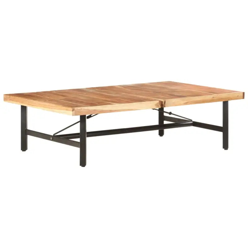 Salontafel van massief acaciahout met klassiek ontwerp - Salontafels