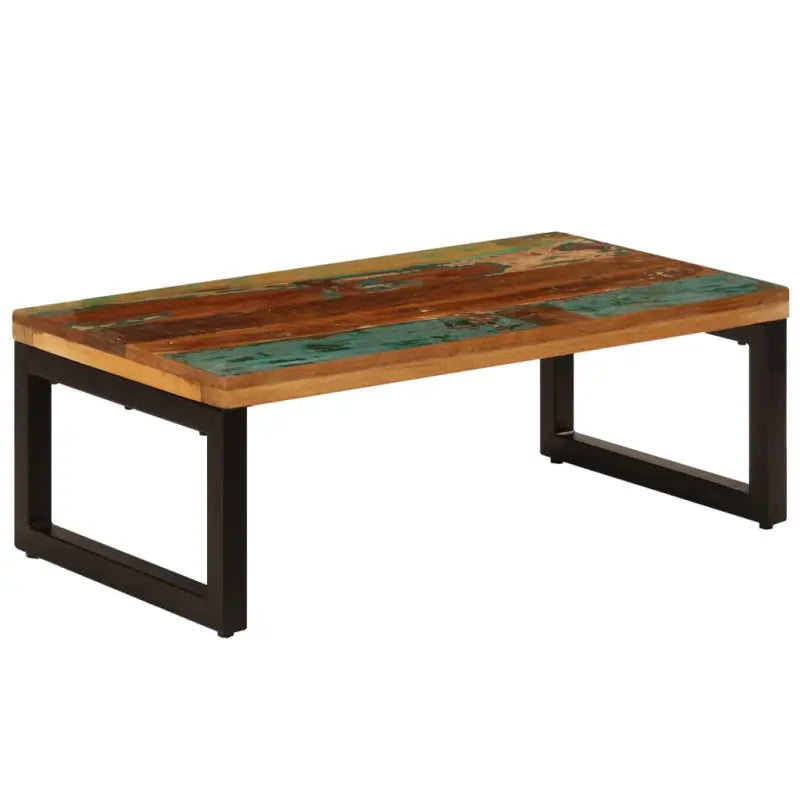 Salontafel van massief gerecycled hout voor stijl en veelzijdigheid - Salontafels