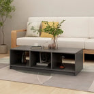 Salontafel van massief grenenhout met modern en tijdloos ontwerp - Grijs / 1 - Salontafels