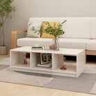 Salontafel van massief grenenhout met modern en tijdloos ontwerp - Wit / 1 - Salontafels