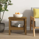 Salontafel van massief grenenhout met rustieke uitstraling - Honingbruin / 45 x 45 x 40 cm / 1 - Salontafels