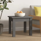 Salontafel van massief grenenhout met rustieke uitstraling - Grijs / 35 x 35 x 30 cm / 1 - Salontafels