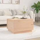 Salontafel van massief grenenhout met rustieke uitstraling - Naturel / 1 - Salontafels