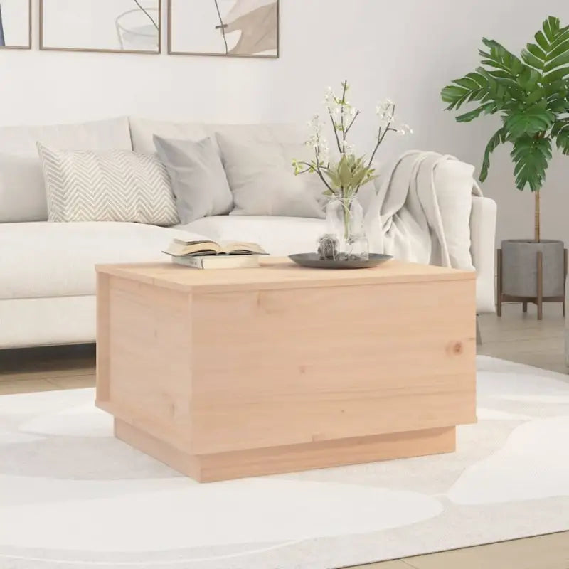 Salontafel van massief grenenhout met rustieke uitstraling - Naturel / 1 - Salontafels