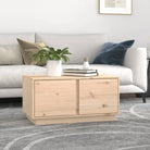 Salontafel van massief grenenhout met rustieke uitstraling - Naturel / 1 - Salontafels