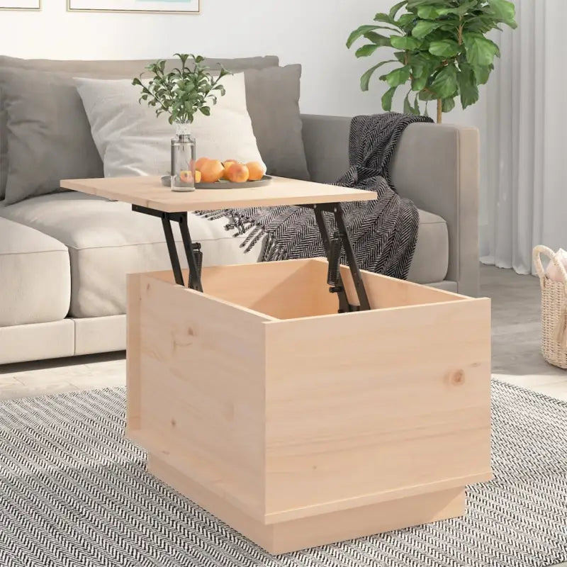 Salontafel van massief grenenhout met rustieke uitstraling - Salontafels