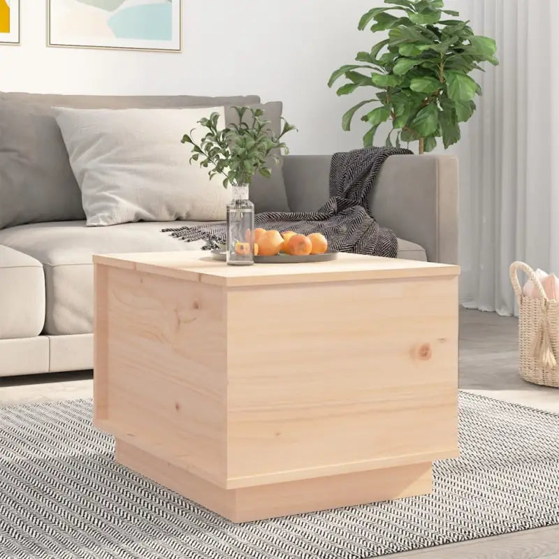 Salontafel van massief grenenhout met rustieke uitstraling - Salontafels