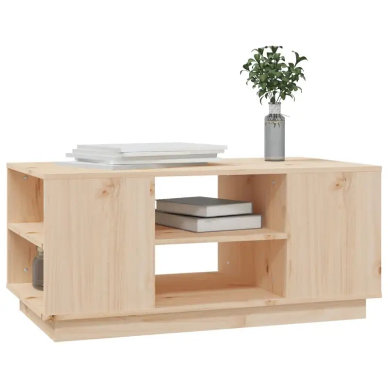 Salontafel van massief grenenhout met rustieke uitstraling - Salontafels