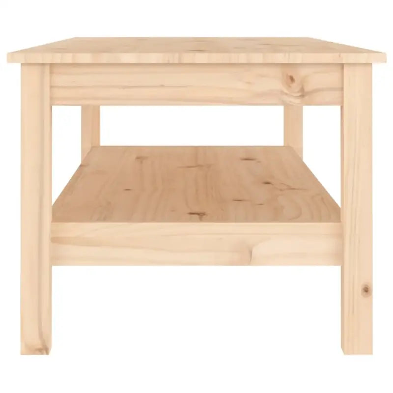 Salontafel van massief grenenhout met rustieke uitstraling - Salontafels