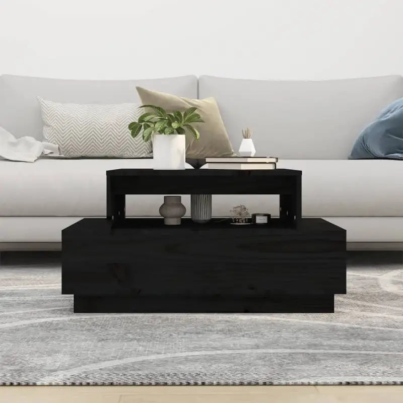 Salontafel van massief grenenhout met rustieke uitstraling - Salontafels