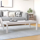 Salontafel van massief grenenhout met rustieke uitstraling - Wit / 110 x 50 x 30 cm / 1 - Salontafels