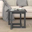 Salontafel van massief grenenhout met tijdloze stijl for ieder interieur - Grijs / 50 x 50 x 45 cm / 1 - Salontafels