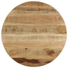 Salontafel van massief ruw mangohout in industriële stijl - Salontafels