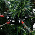 Scharnierende kerstboom met LED en PVC en PE takken - Kerstbomen