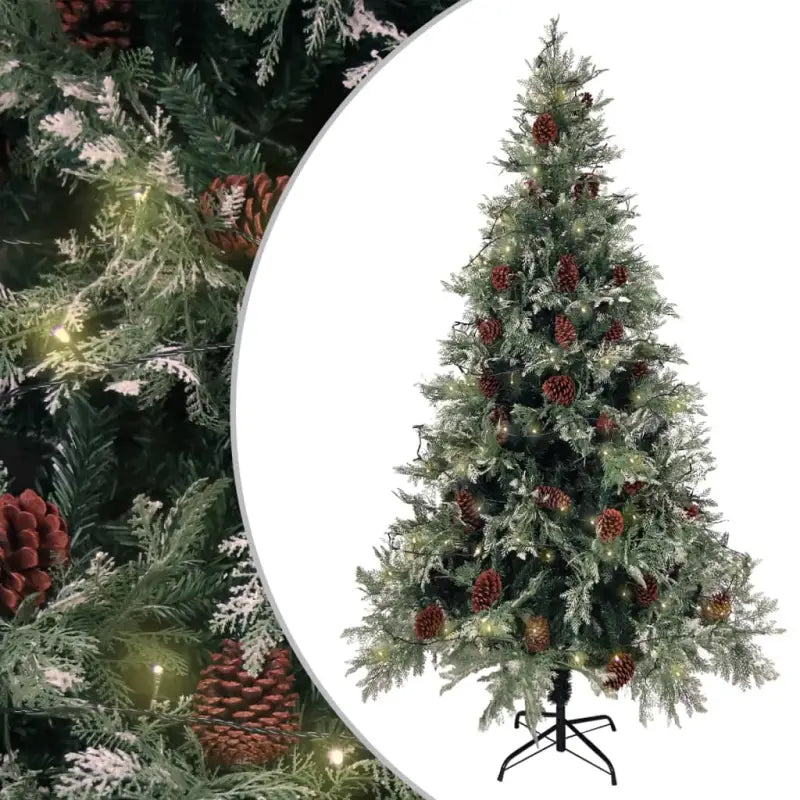 Scharnierende kerstboom met LED en PVC en PE takken - Kerstbomen