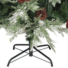 Scharnierende kerstboom met LED en PVC en PE takken - Kerstbomen