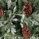 Scharnierende kerstboom met LED en PVC en PE takken - Kerstbomen