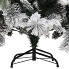 Scharnierende Kerstboom met PVC en PE takken - Kerstbomen