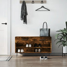 Schoenenbank 102X35X55 Cm Bewerkt Hout Kleurig