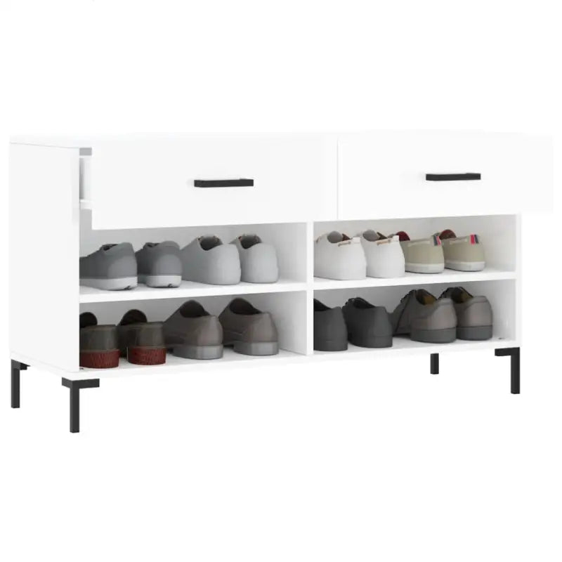 Schoenenbank 102X35X55 Cm Bewerkt Hout