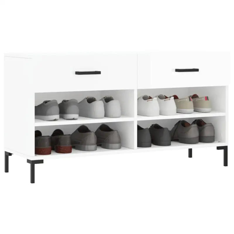 Schoenenbank 102X35X55 Cm Bewerkt Hout