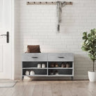 Schoenenbank 102X35X55 Cm Bewerkt Hout Sonoma Eikenkleurig