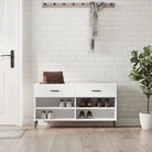 Schoenenbank 102X35X55 Cm Bewerkt Hout Sonoma Eikenkleurig
