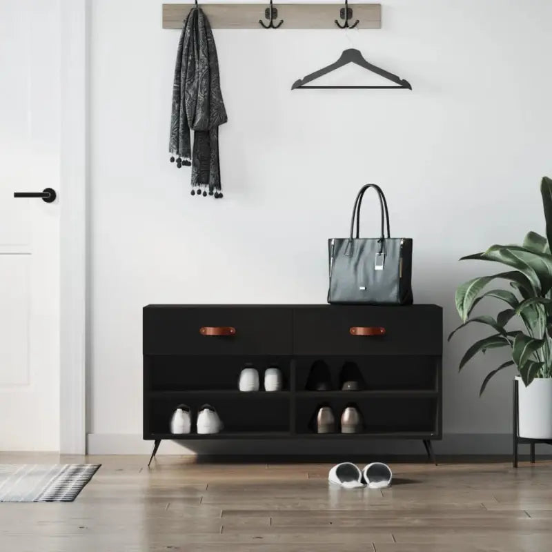 Schoenenbank 102X35X55 Cm Bewerkt Hout