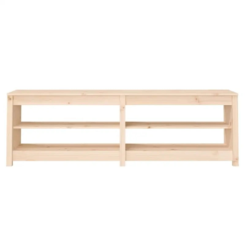 Schoenenbank 160X36,5X50 Cm Massief Grenenhout
