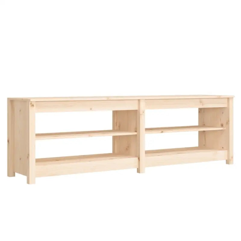 Schoenenbank 160X36,5X50 Cm Massief Grenenhout